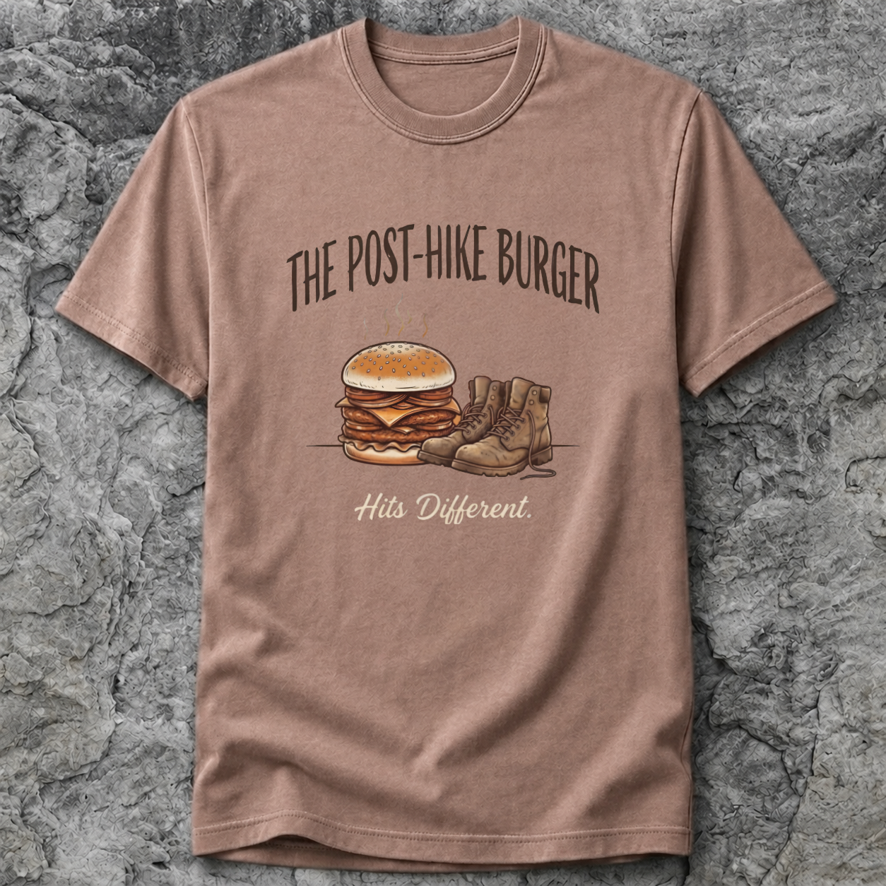 The Post-Hike Burger Hits Different T-Shirt