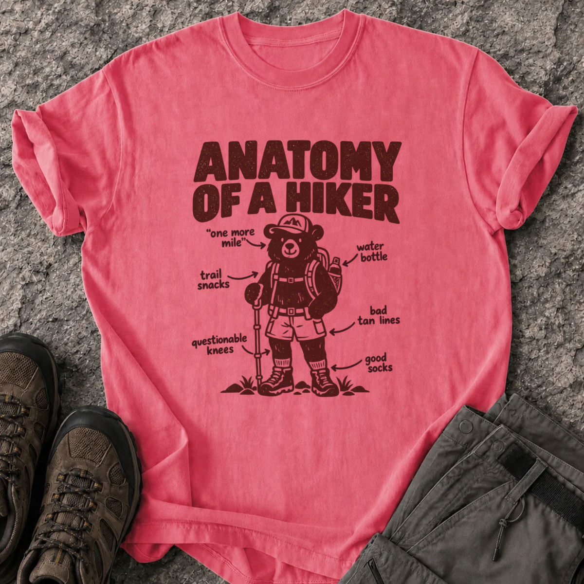 Hiker Anatomy T-Shirt