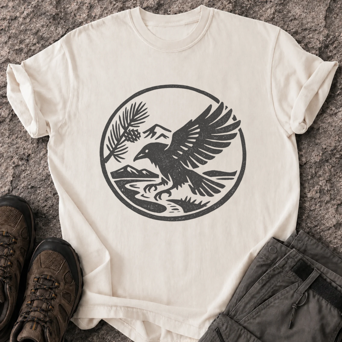 Raven Emblem T-Shirt