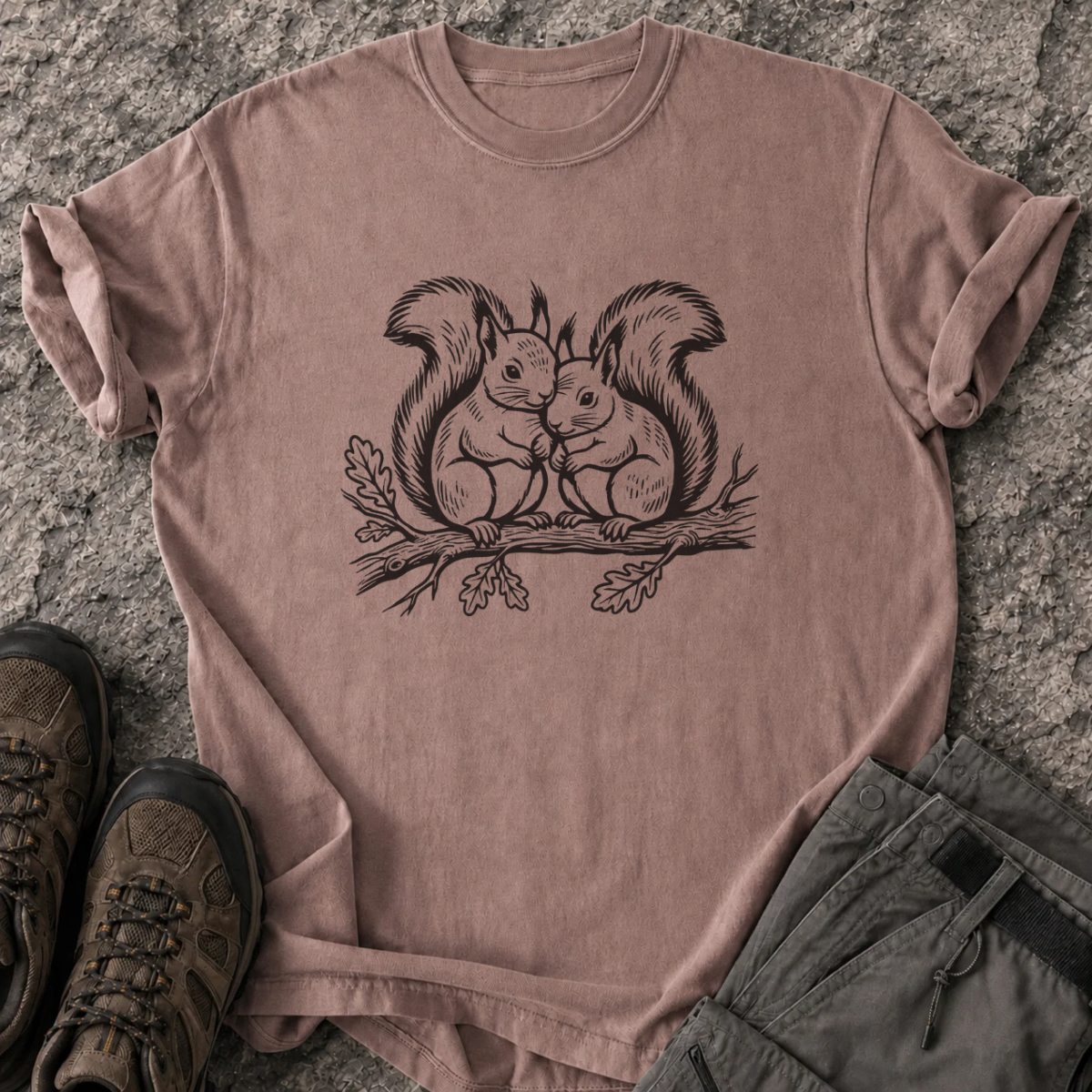 Squirrel Couple T-Shirt