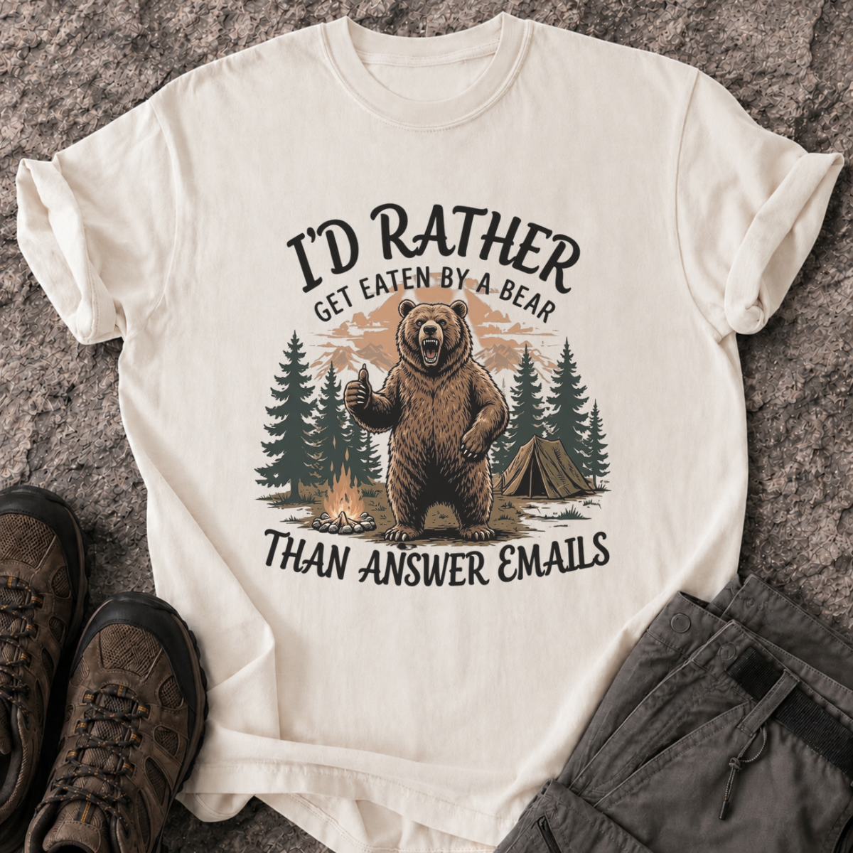I’d Rather T-Shirt