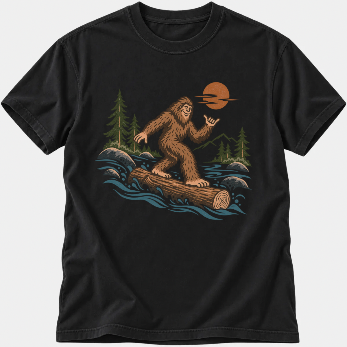 Bigfoot River Run T-Shirt