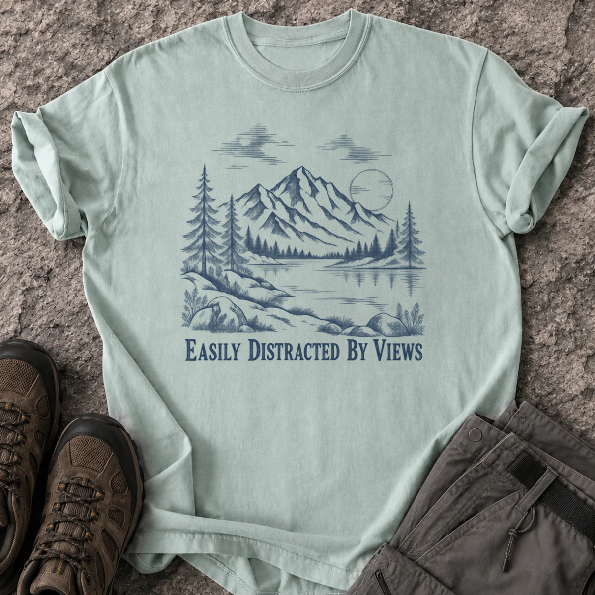 Easily Distracted By Views T-Shirt