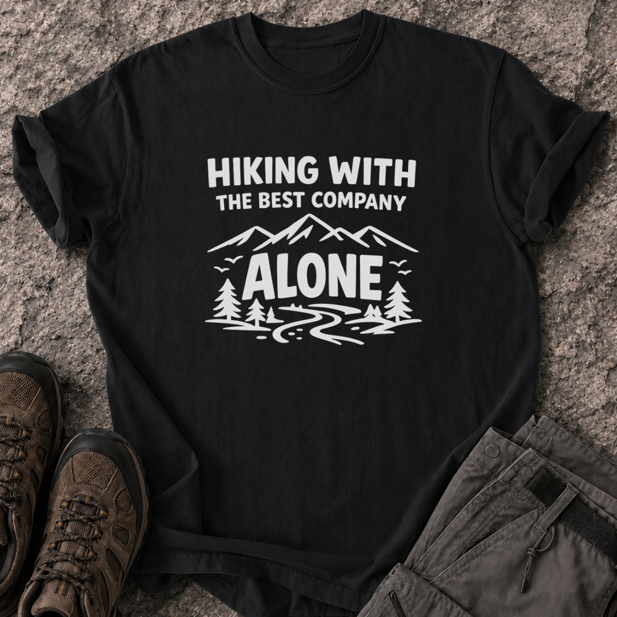 Hiking Alone T-Shirt