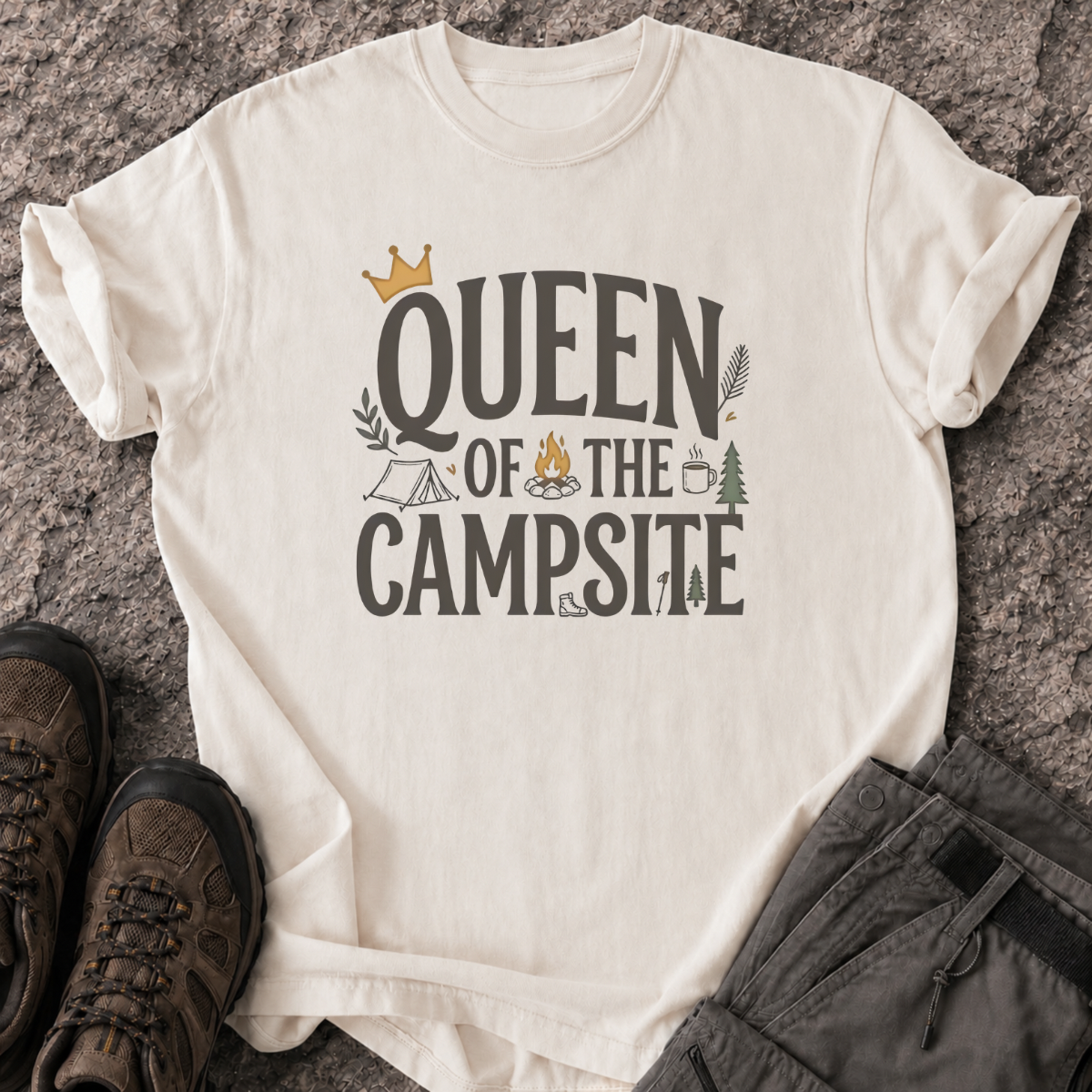 Queen Of The Campsite T-Shirt