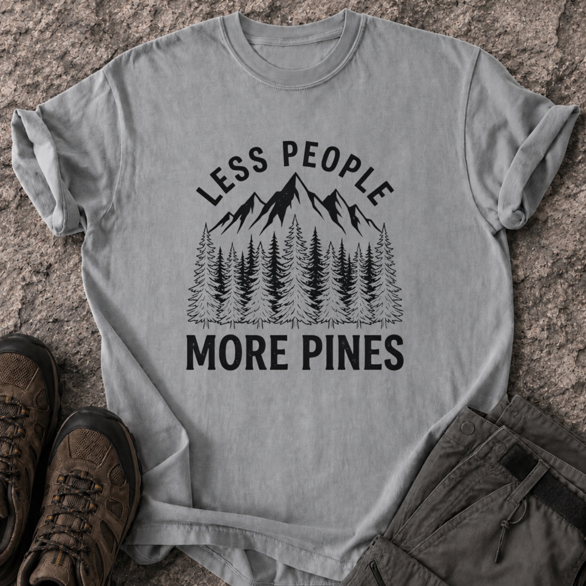 Less People, More Pines T-Shirt