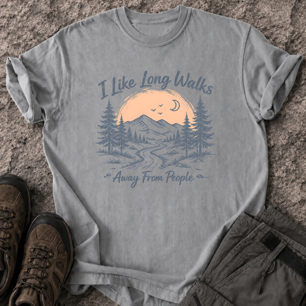 I Like Long Walks T-Shirt