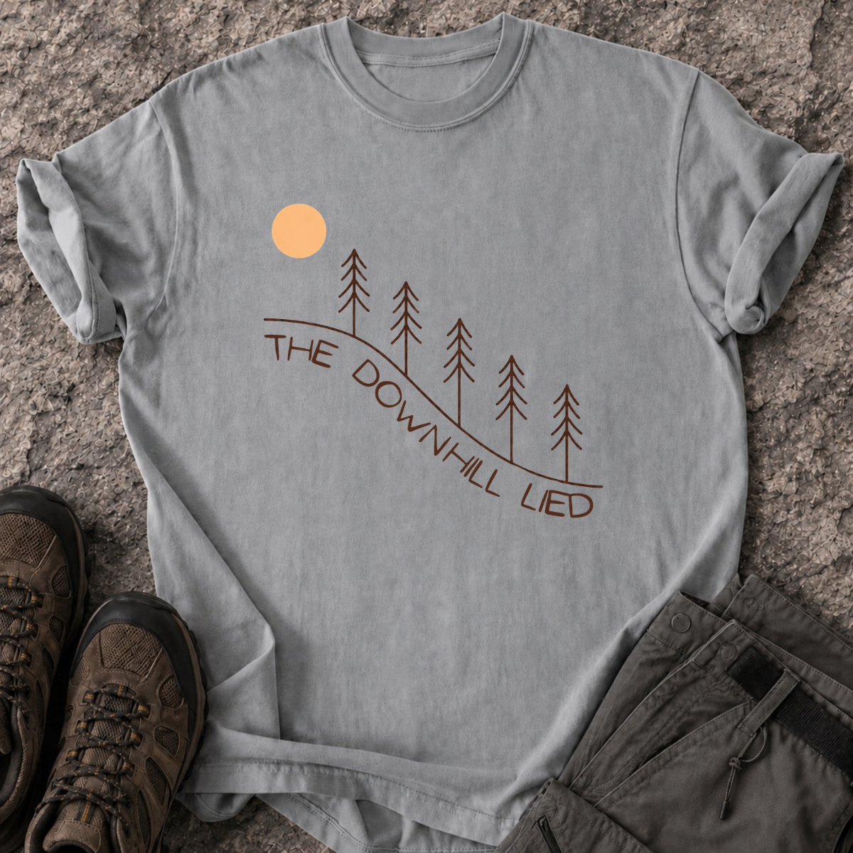 The Downhill Lied T-Shirt