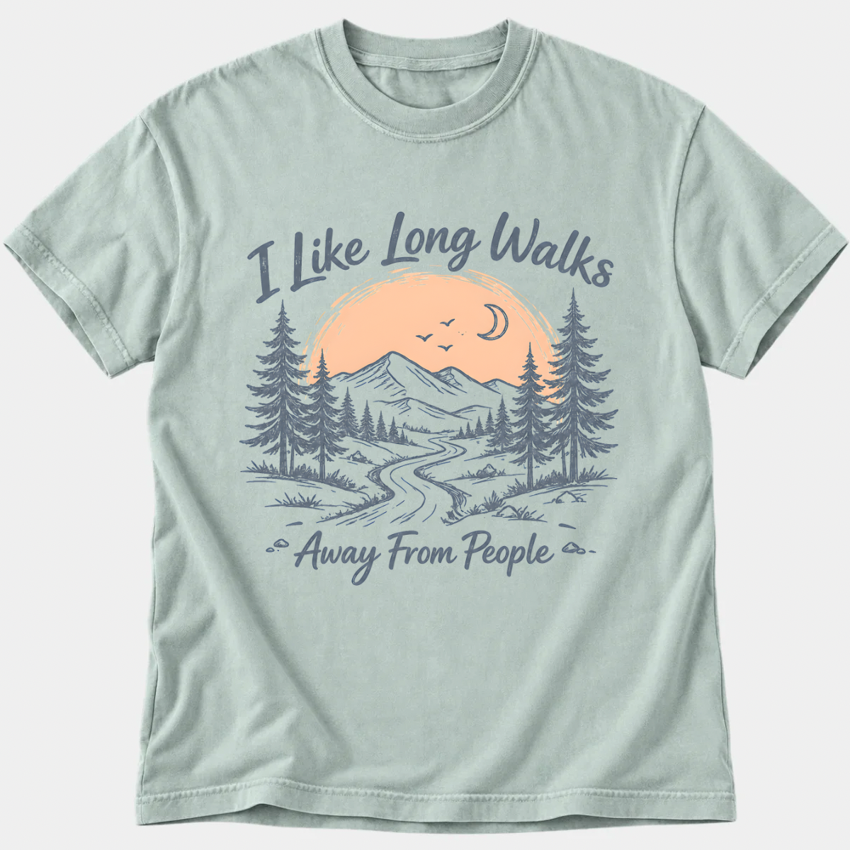 I Like Long Walks T-Shirt