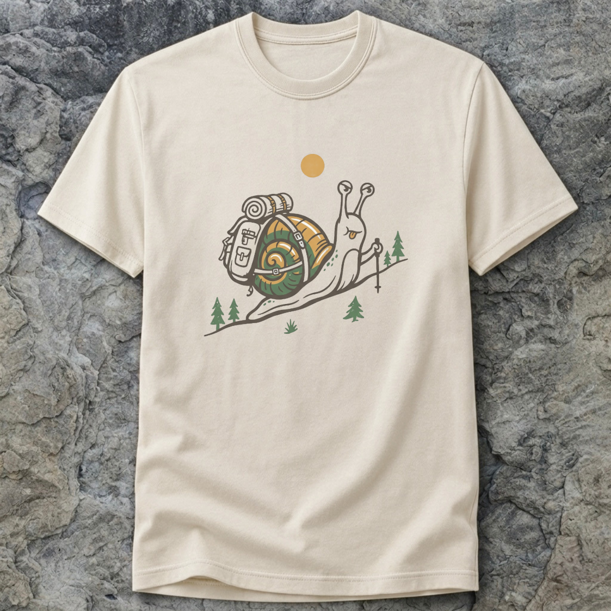 Hiking Snail T-Shirt