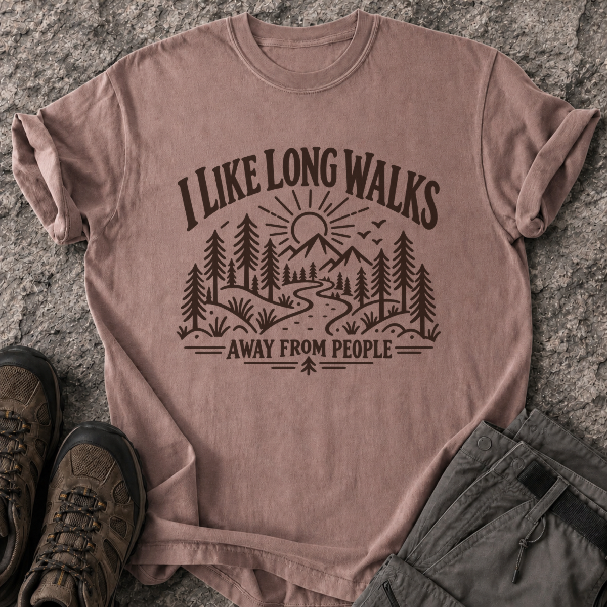 Long Walks Away T-Shirt