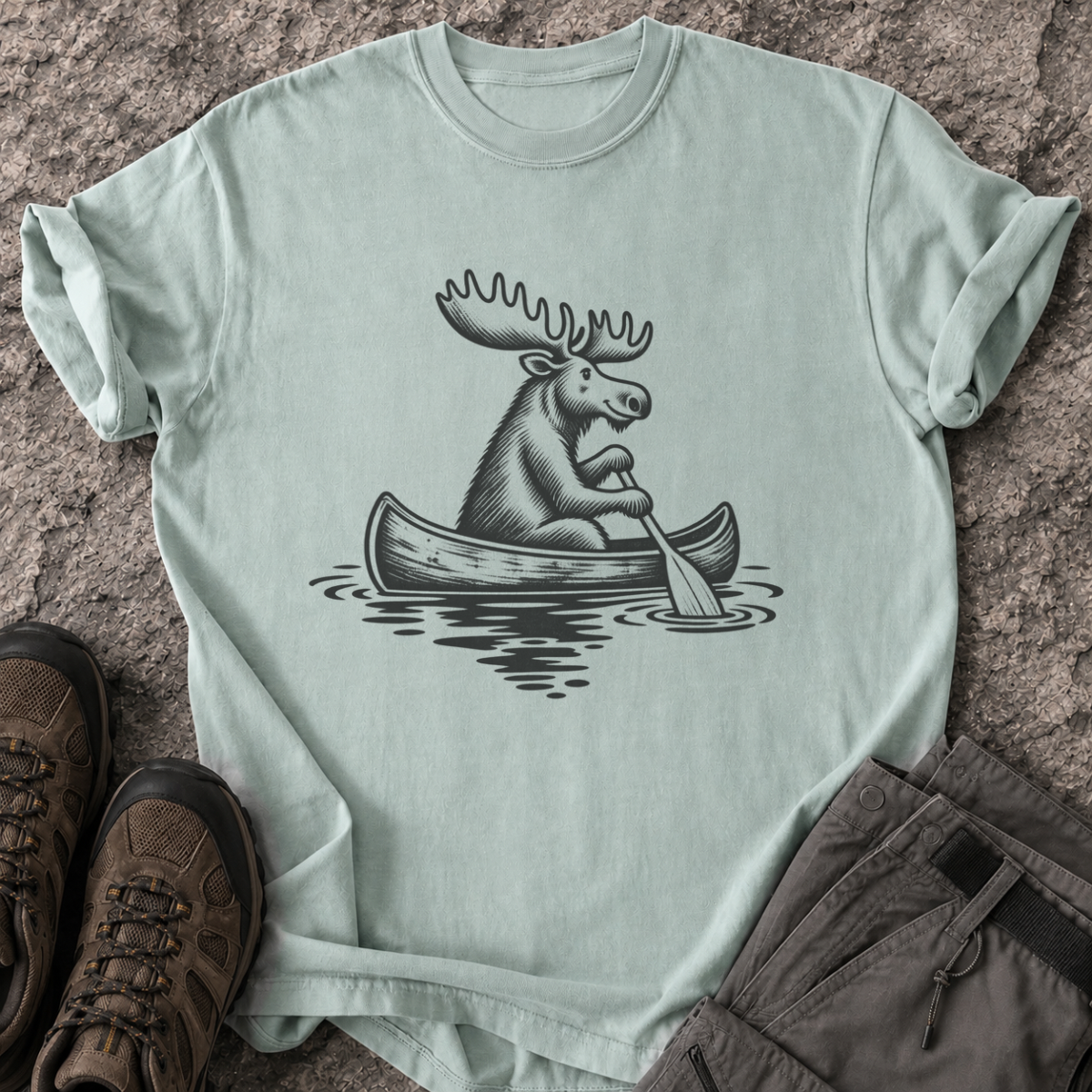 Moose Paddle T-Shirt