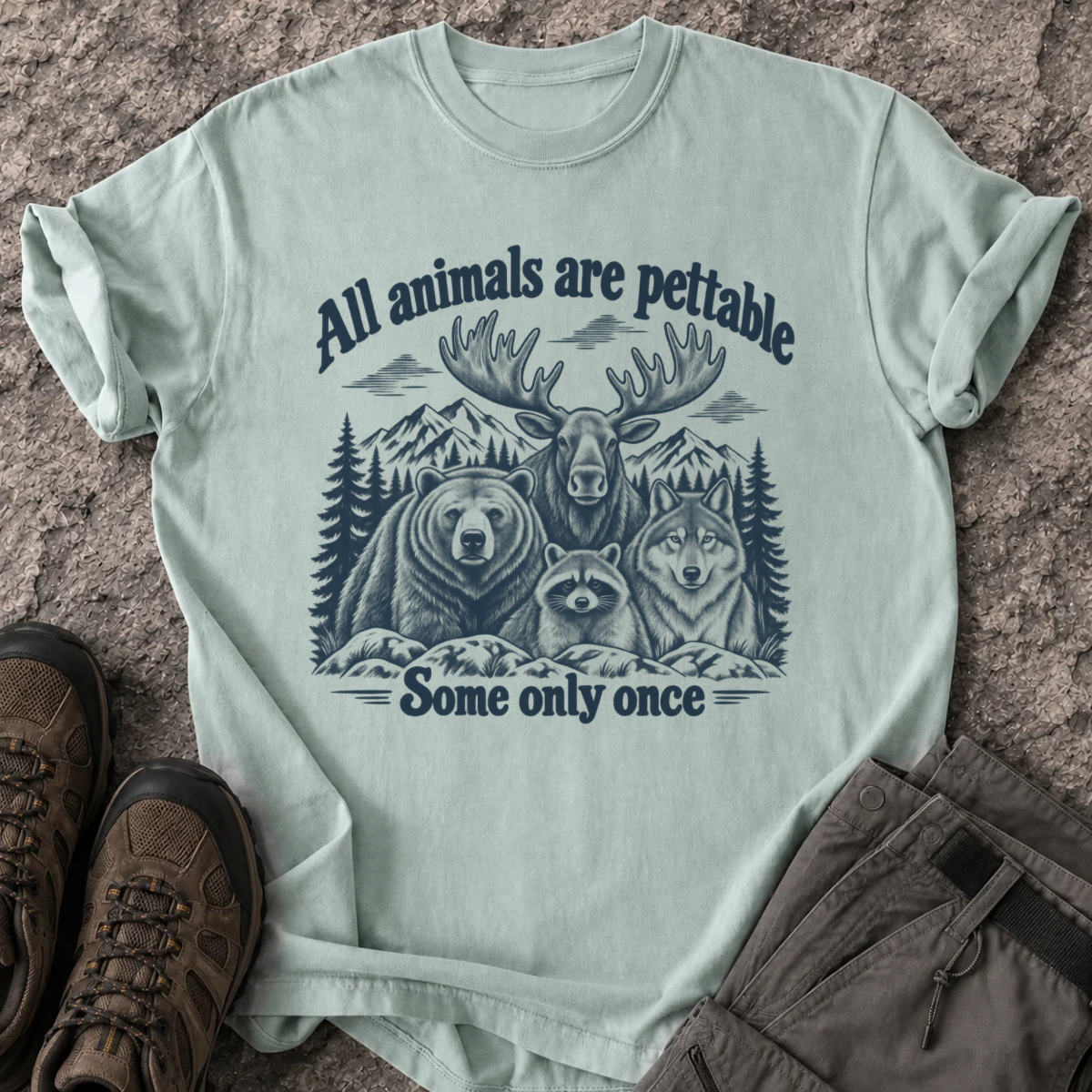 Pettable Wildlife T-Shirt
