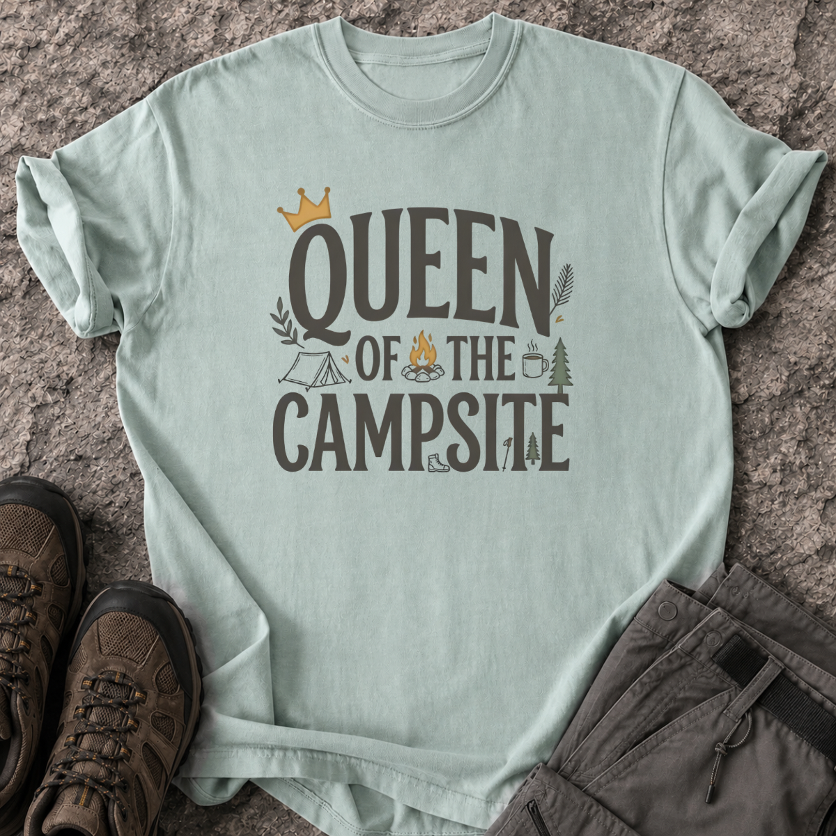 Queen Of The Campsite T-Shirt