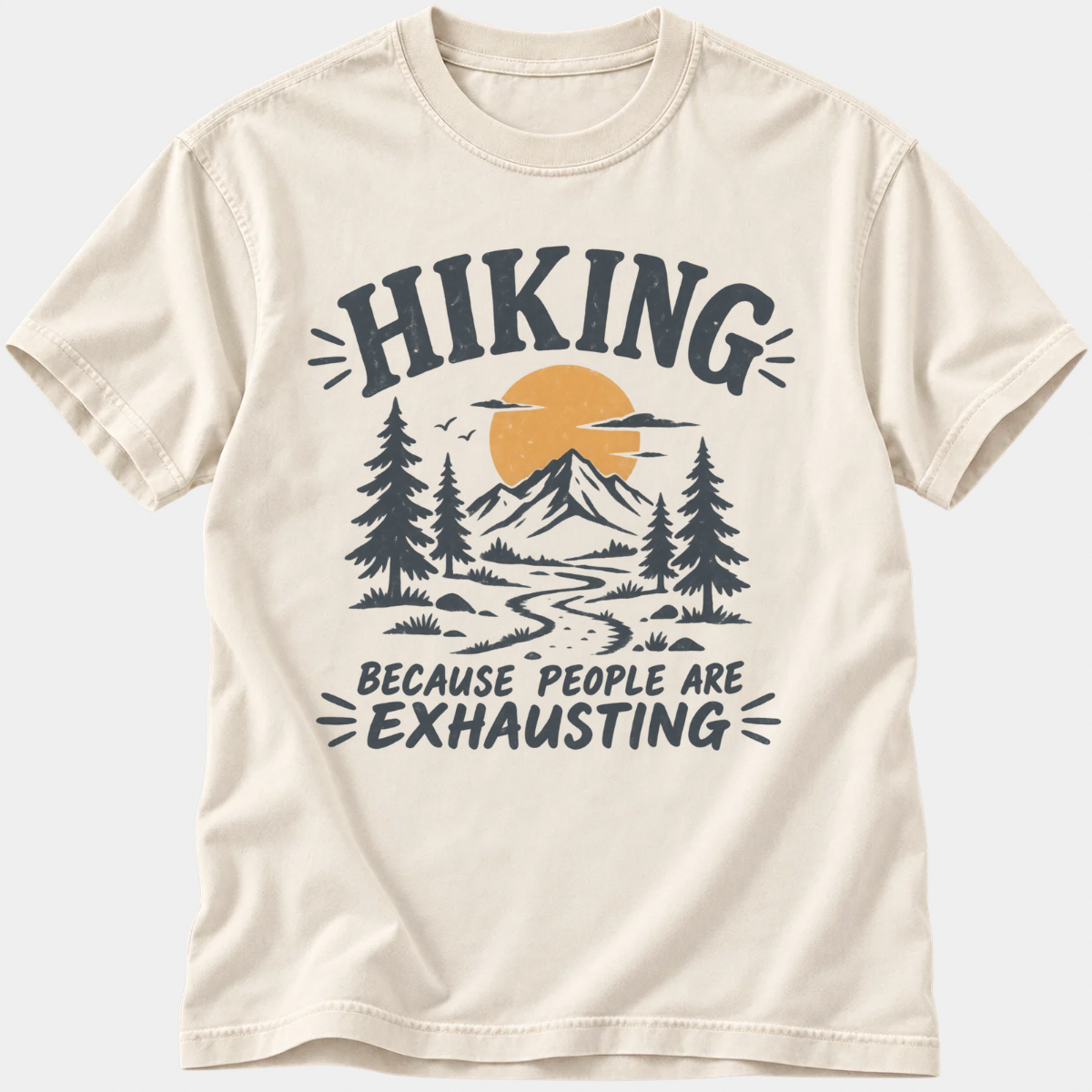 Hiking Over People T-Shirt