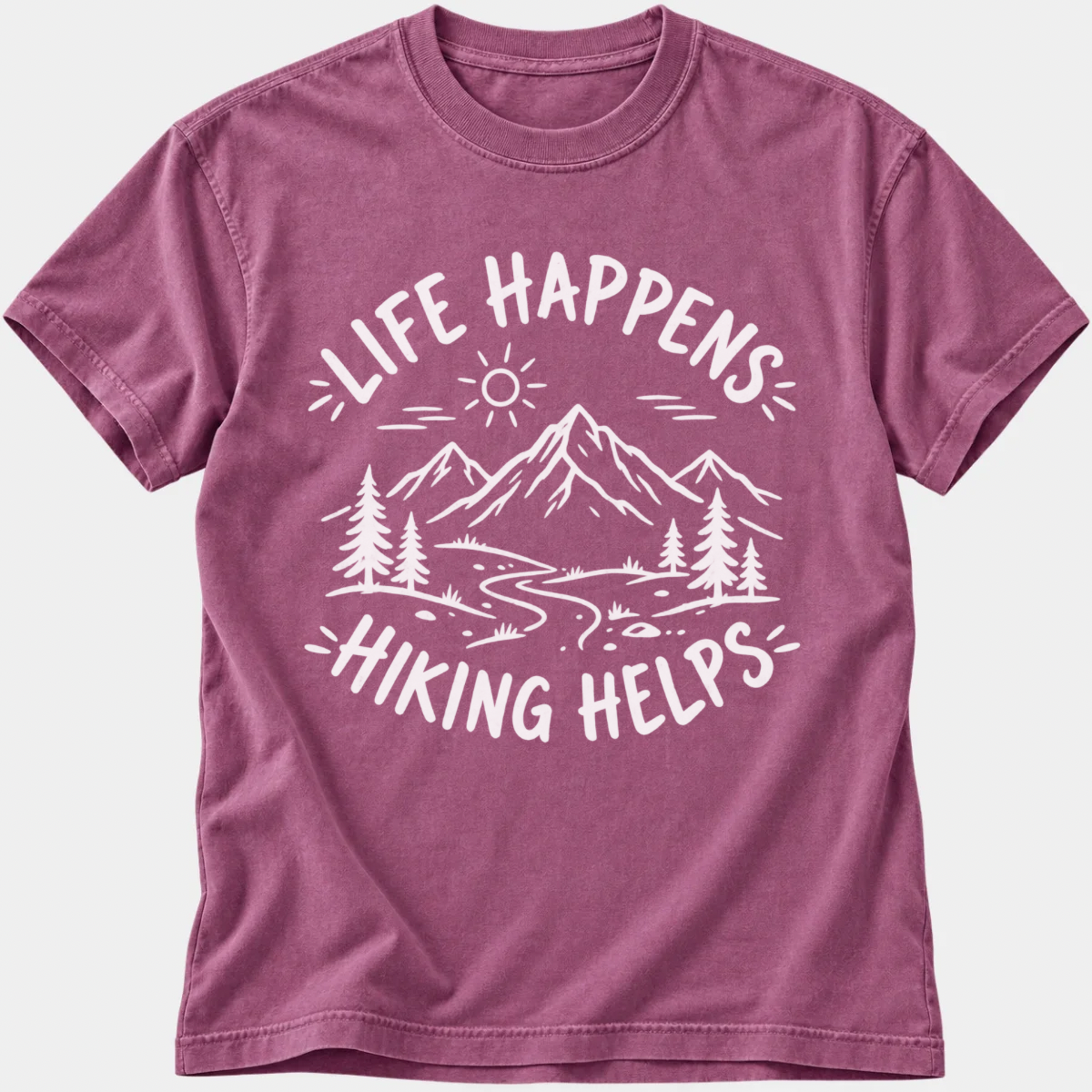 Hiking Helps T-Shirt