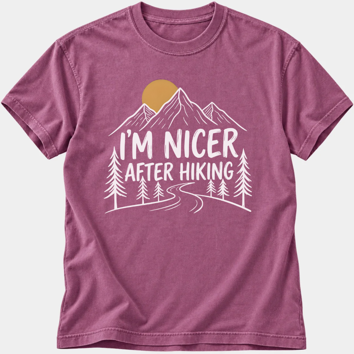I’m Nicer After Hiking T-Shirt