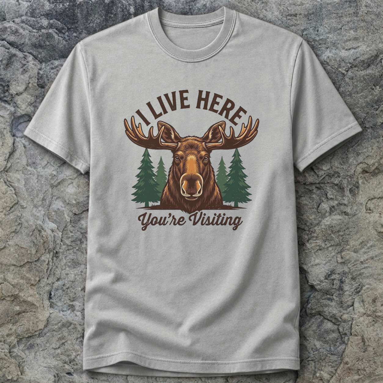 I Live Here T-Shirt