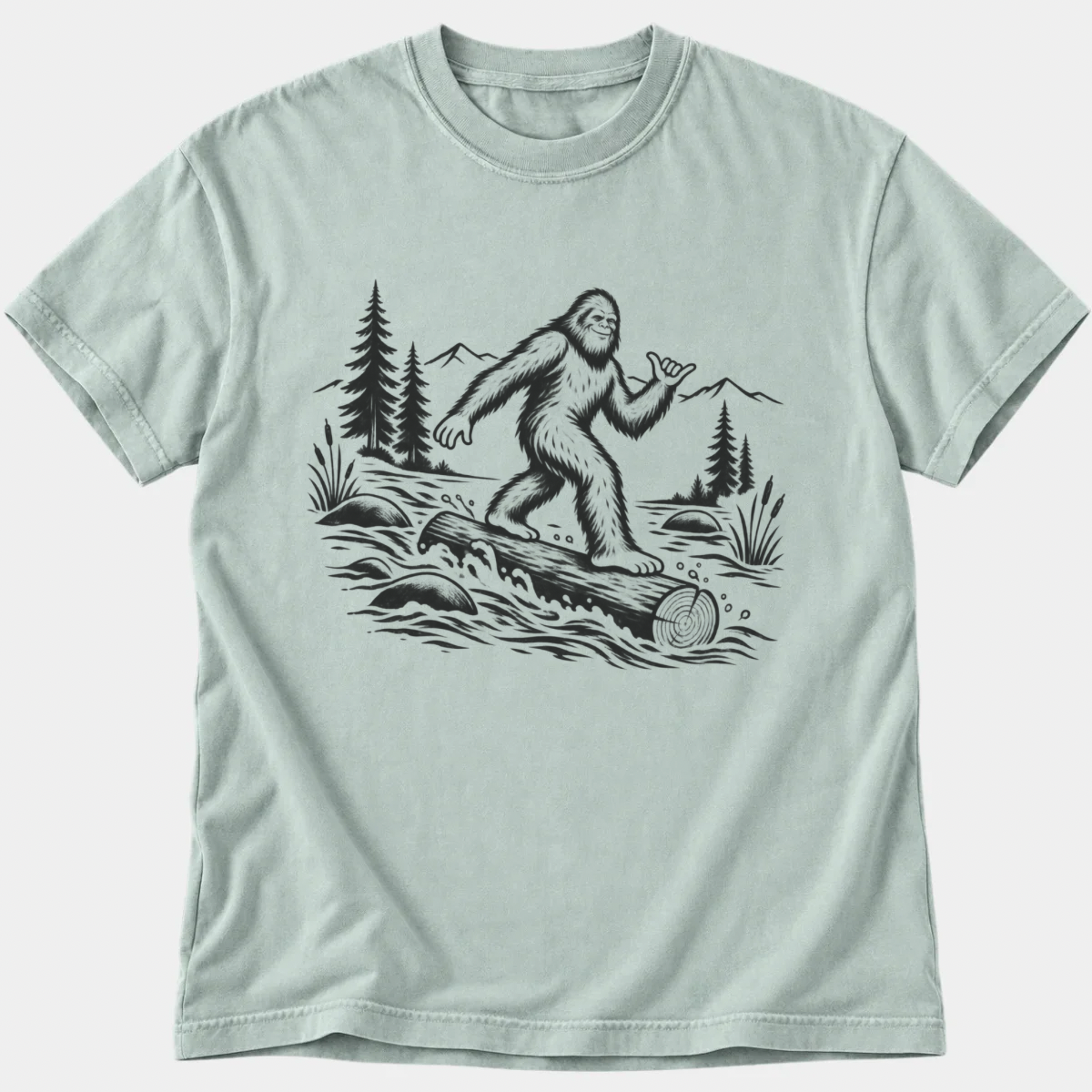 Bigfoot Log Rider T-Shirt