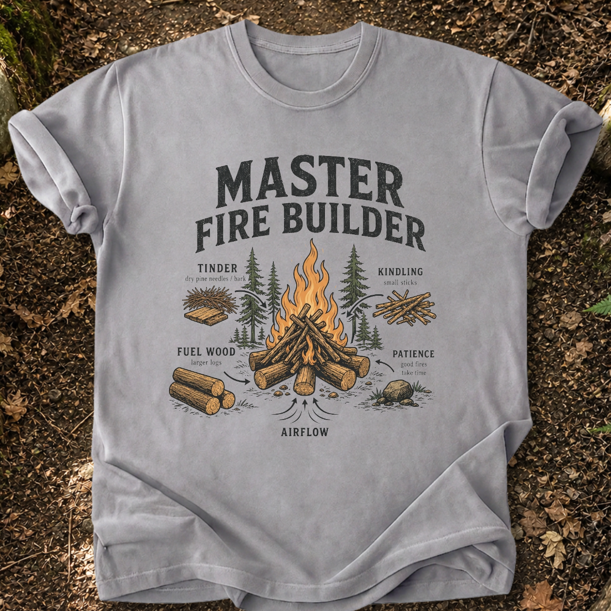 Master Fire Builder T-Shirt