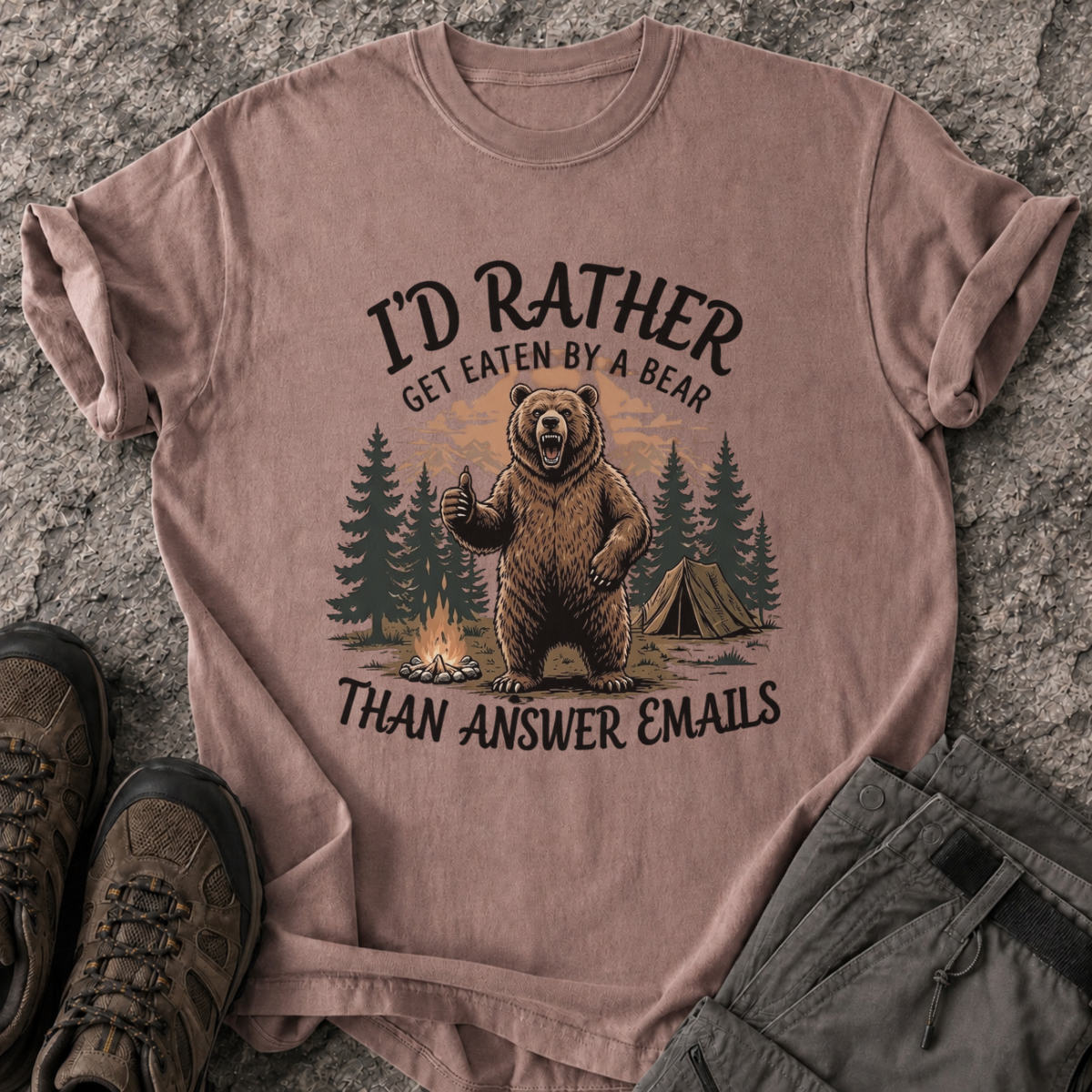 I’d Rather T-Shirt