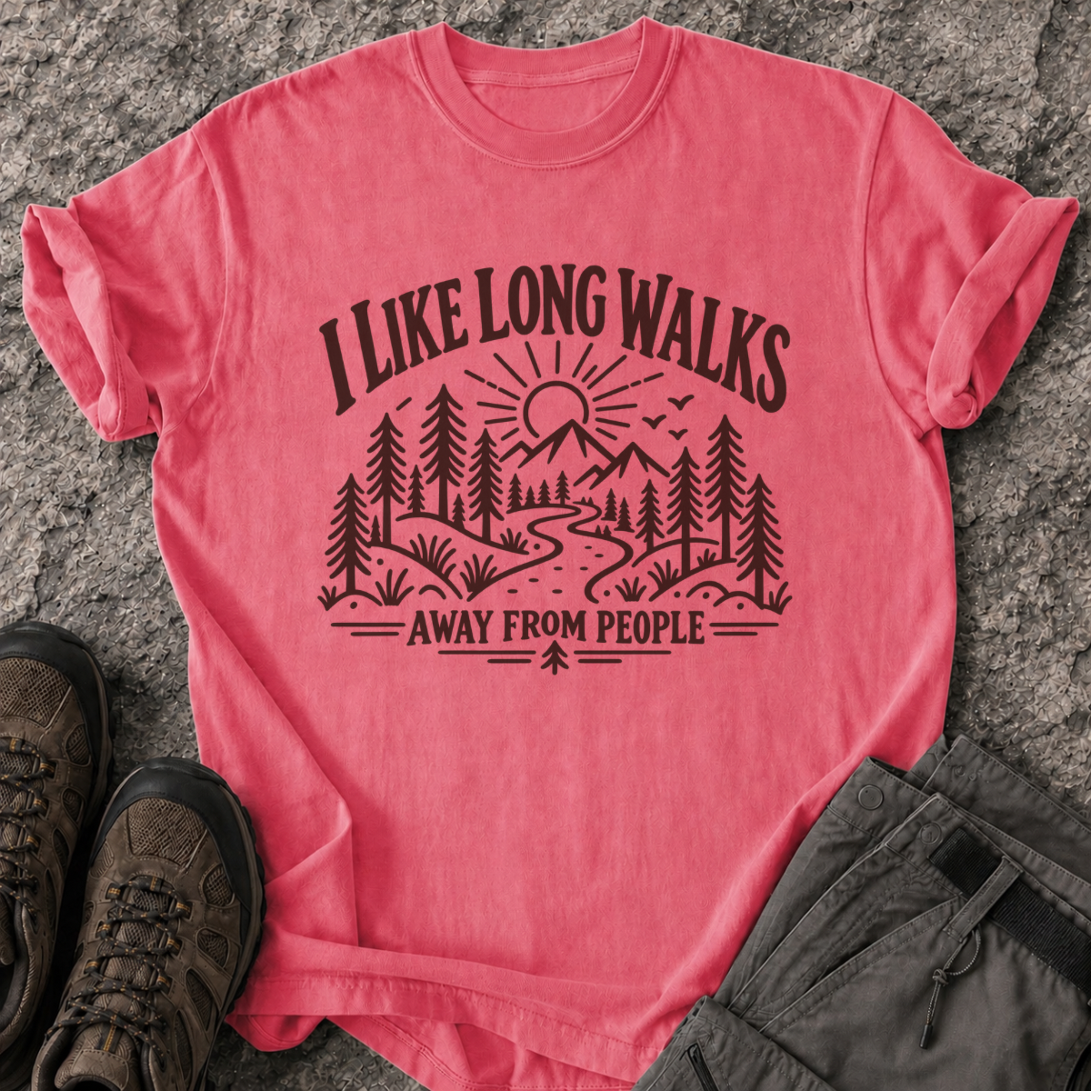 Long Walks Away T-Shirt