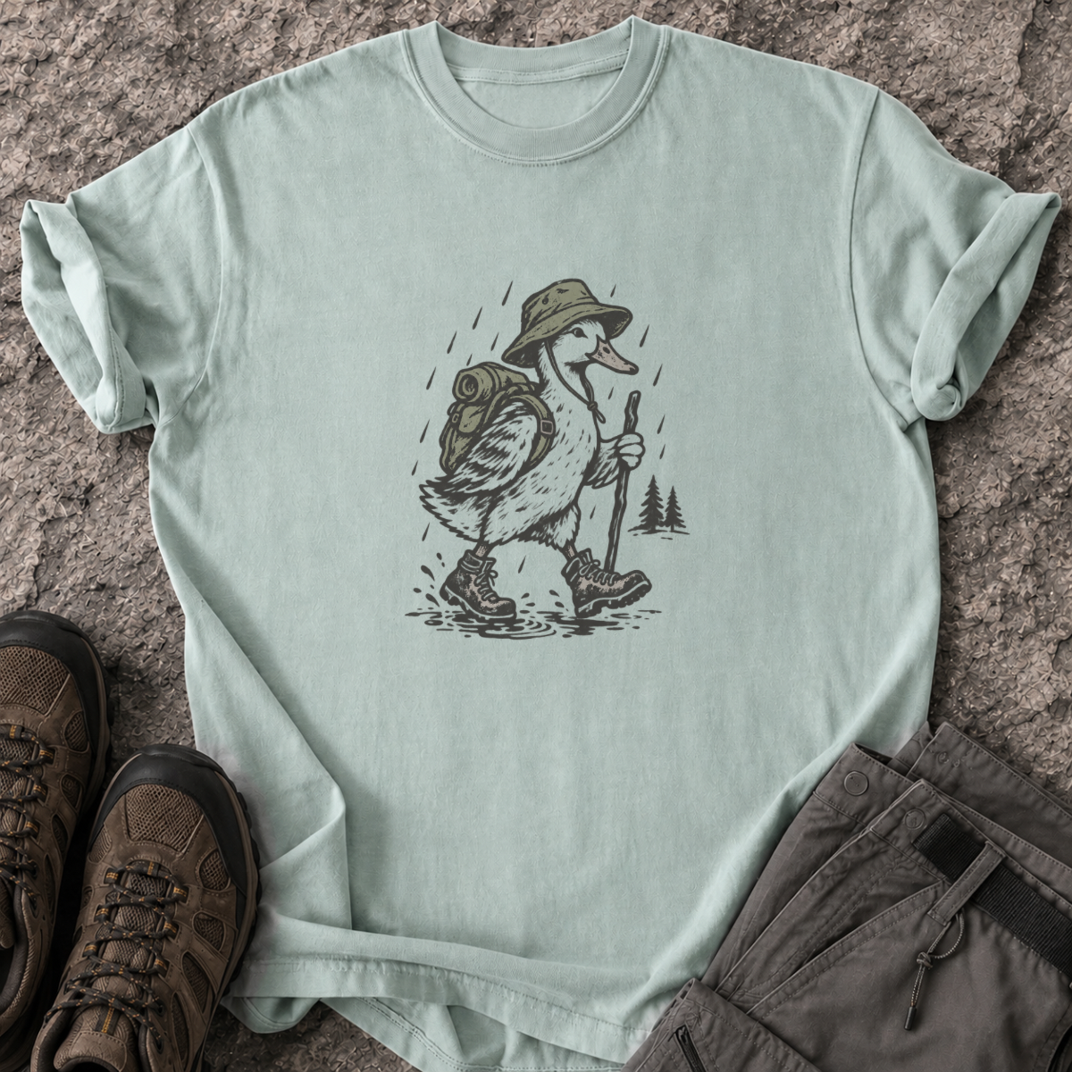 Rainy Day Hiker T-Shirt