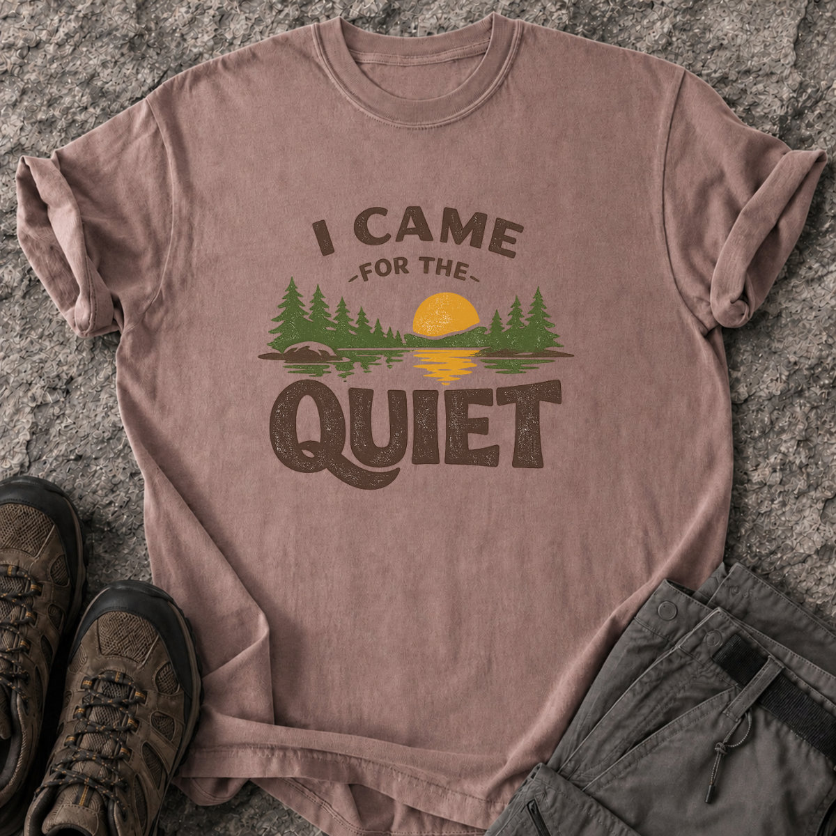 I Came For The Quiet T-Shirt