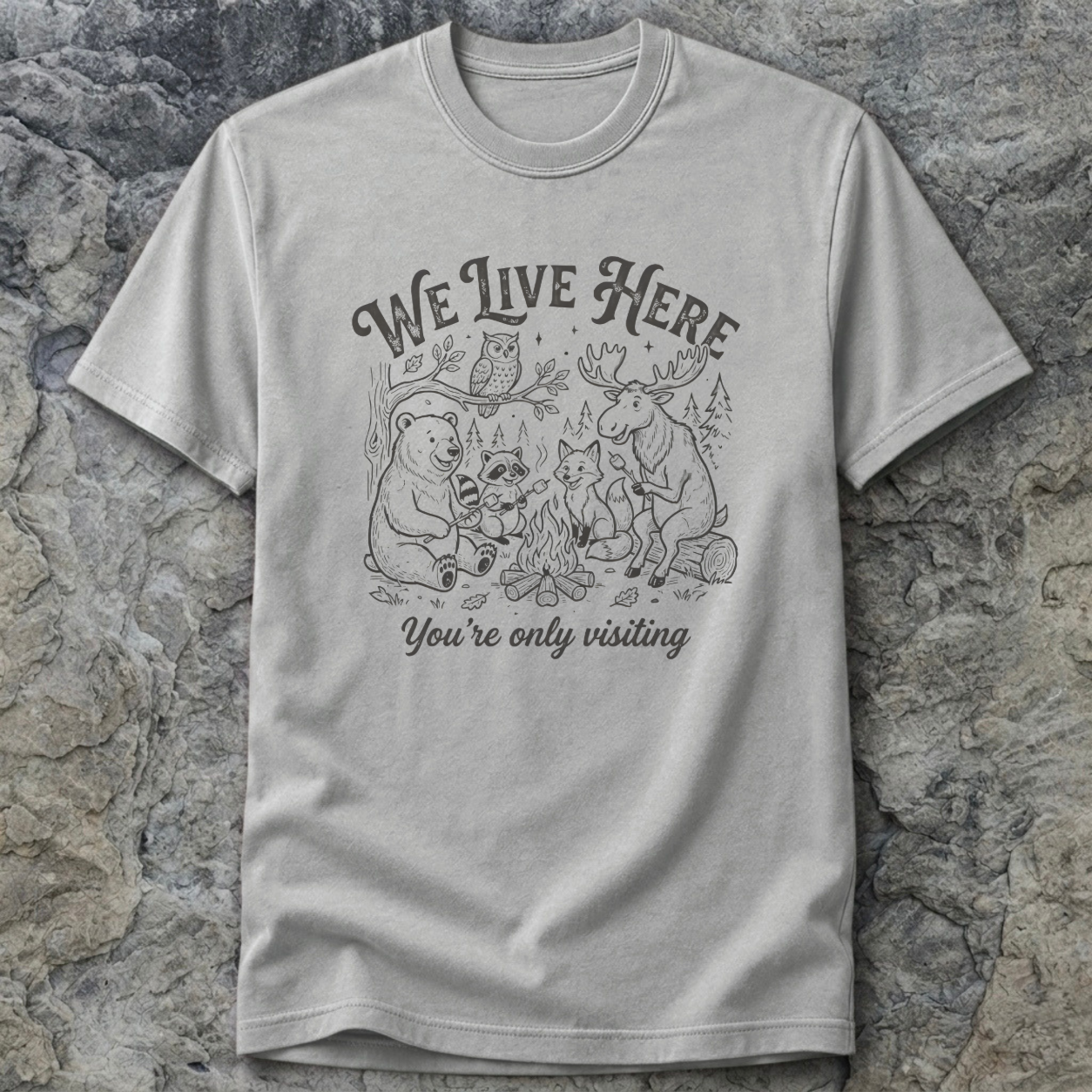 We Live Here T-Shirt