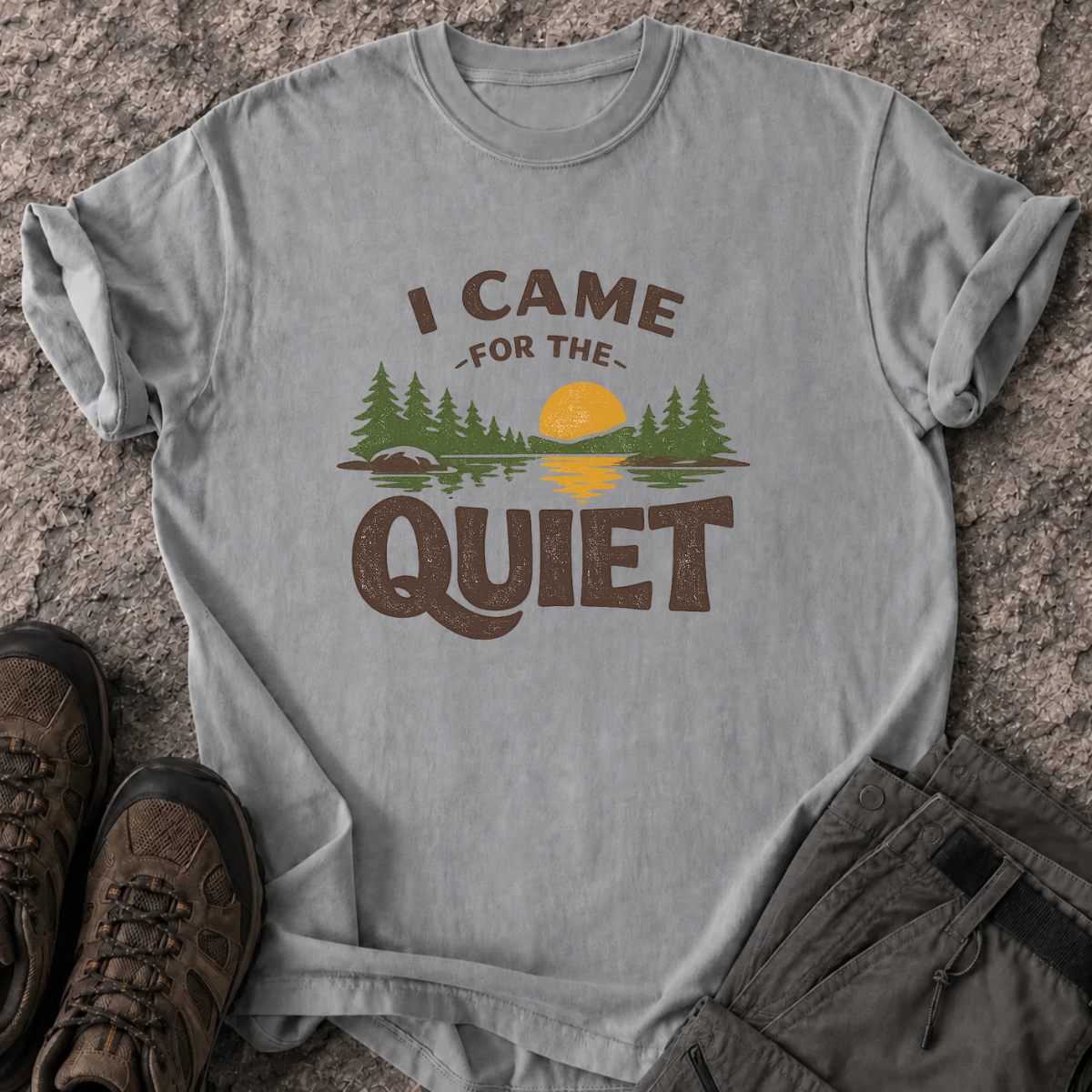 I Came For The Quiet T-Shirt