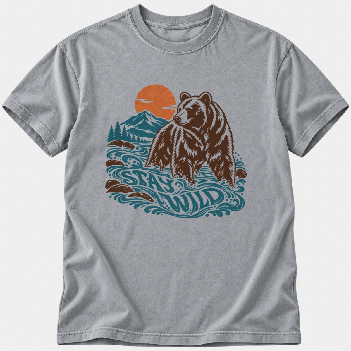 River Bear T-Shirt