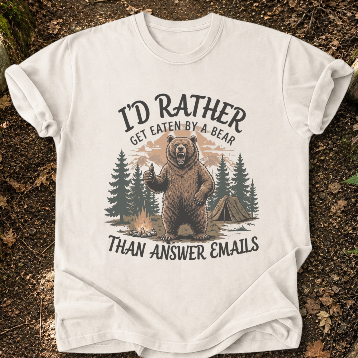 I’d Rather T-Shirt