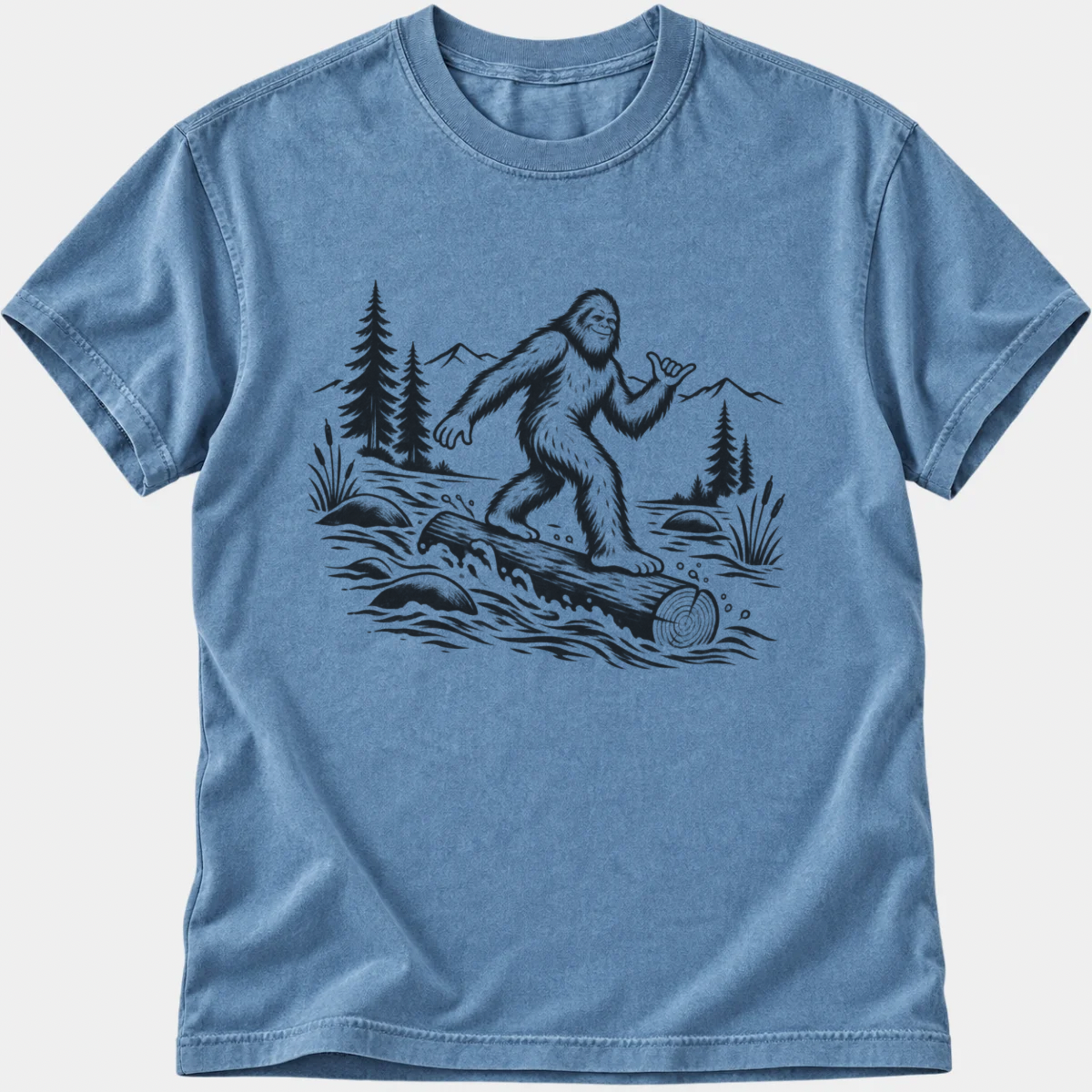 Bigfoot Log Rider T-Shirt