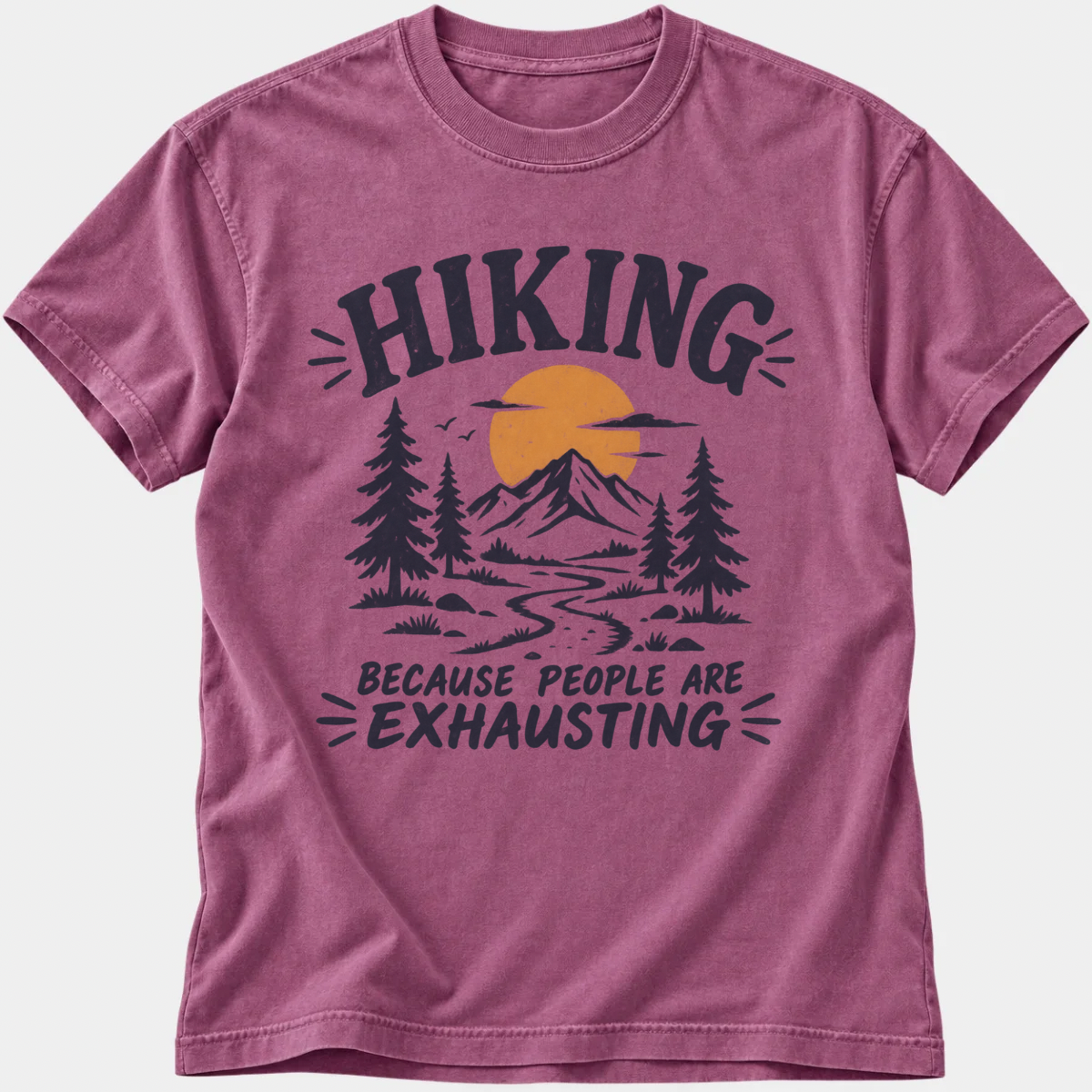Hiking Over People T-Shirt