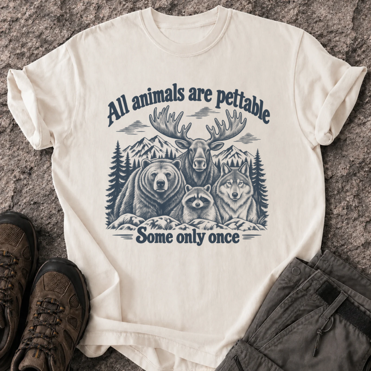 Pettable Wildlife T-Shirt
