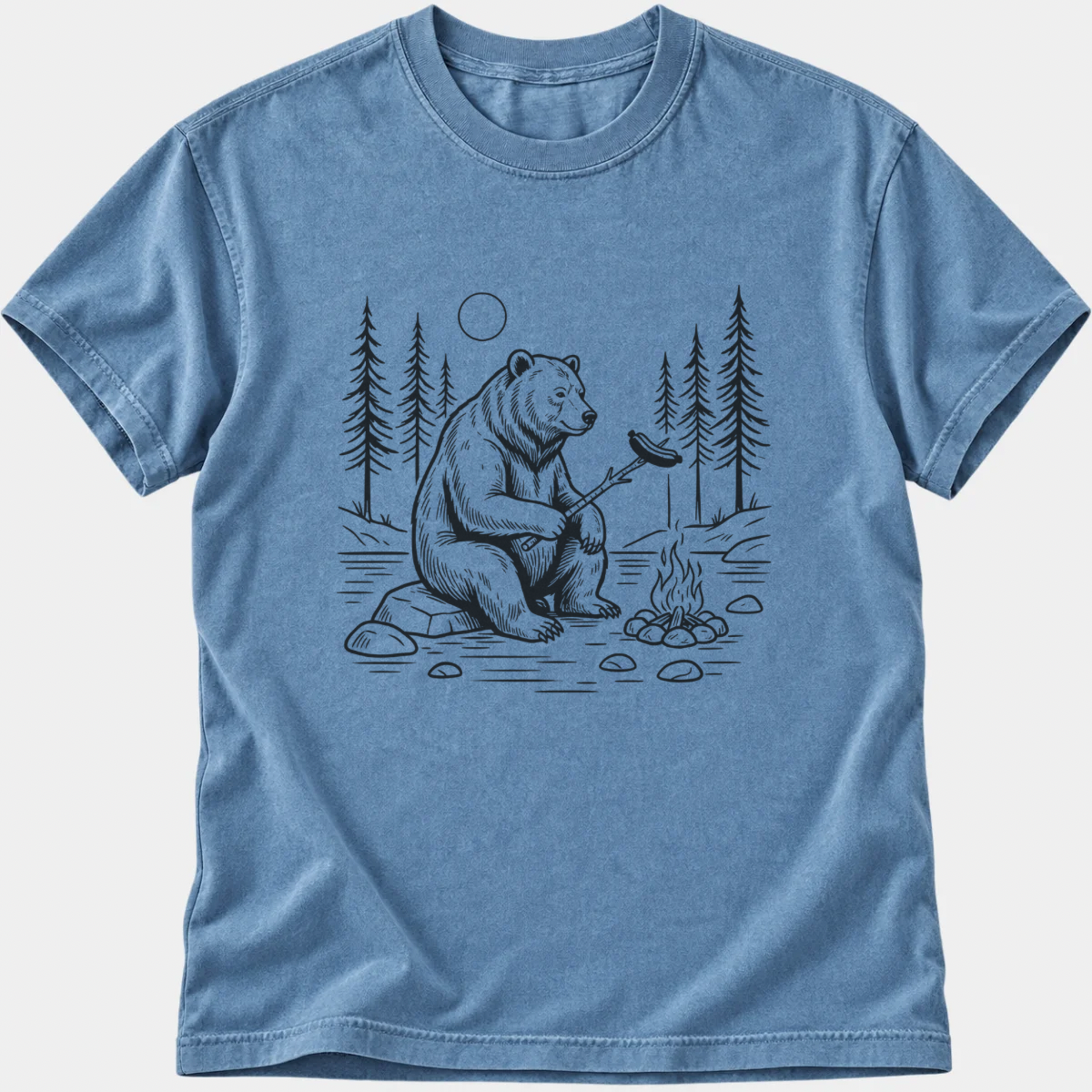 The Camping Bear T-Shirt