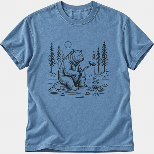 The Camping Bear T-Shirt
