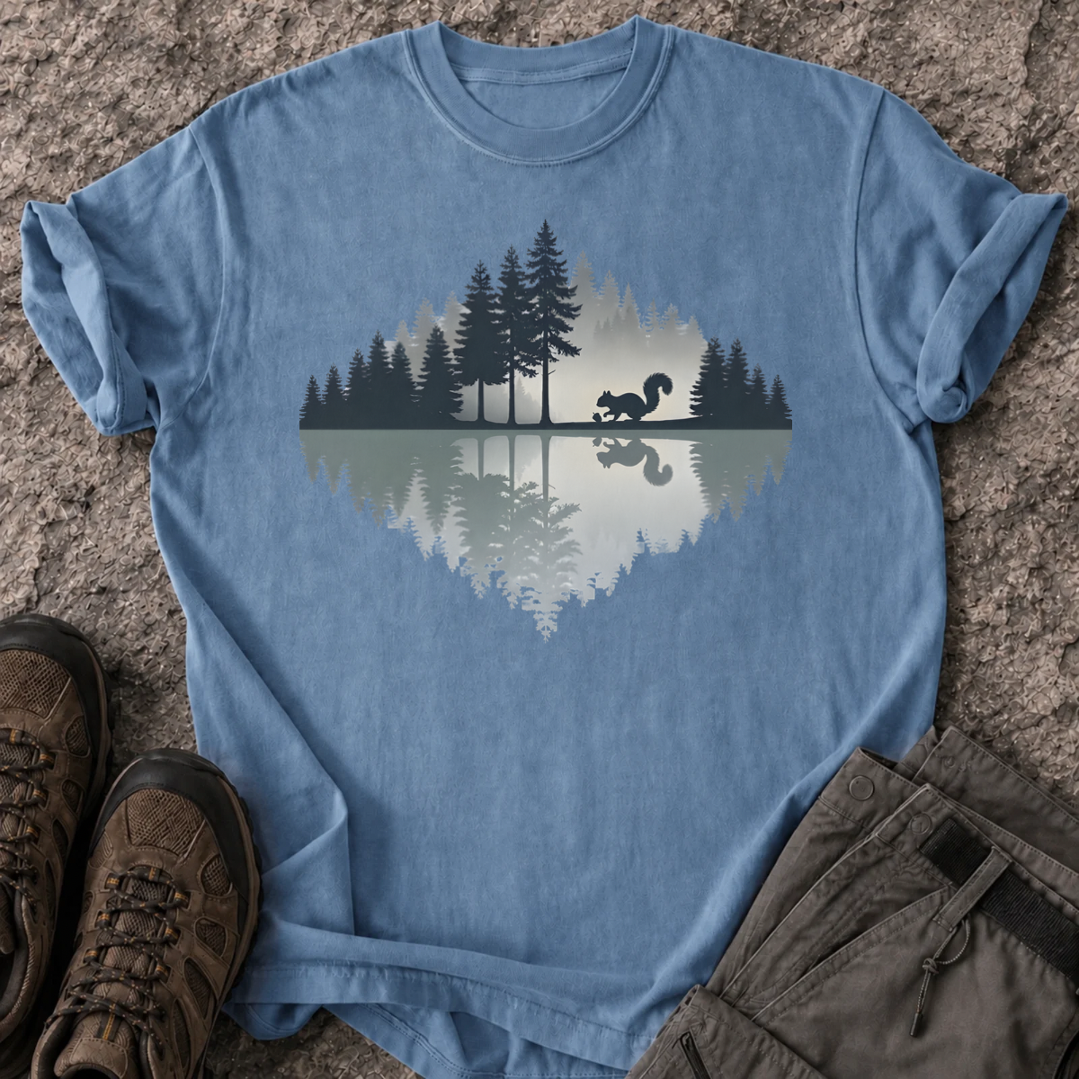 Squirrel Reflection T-Shirt