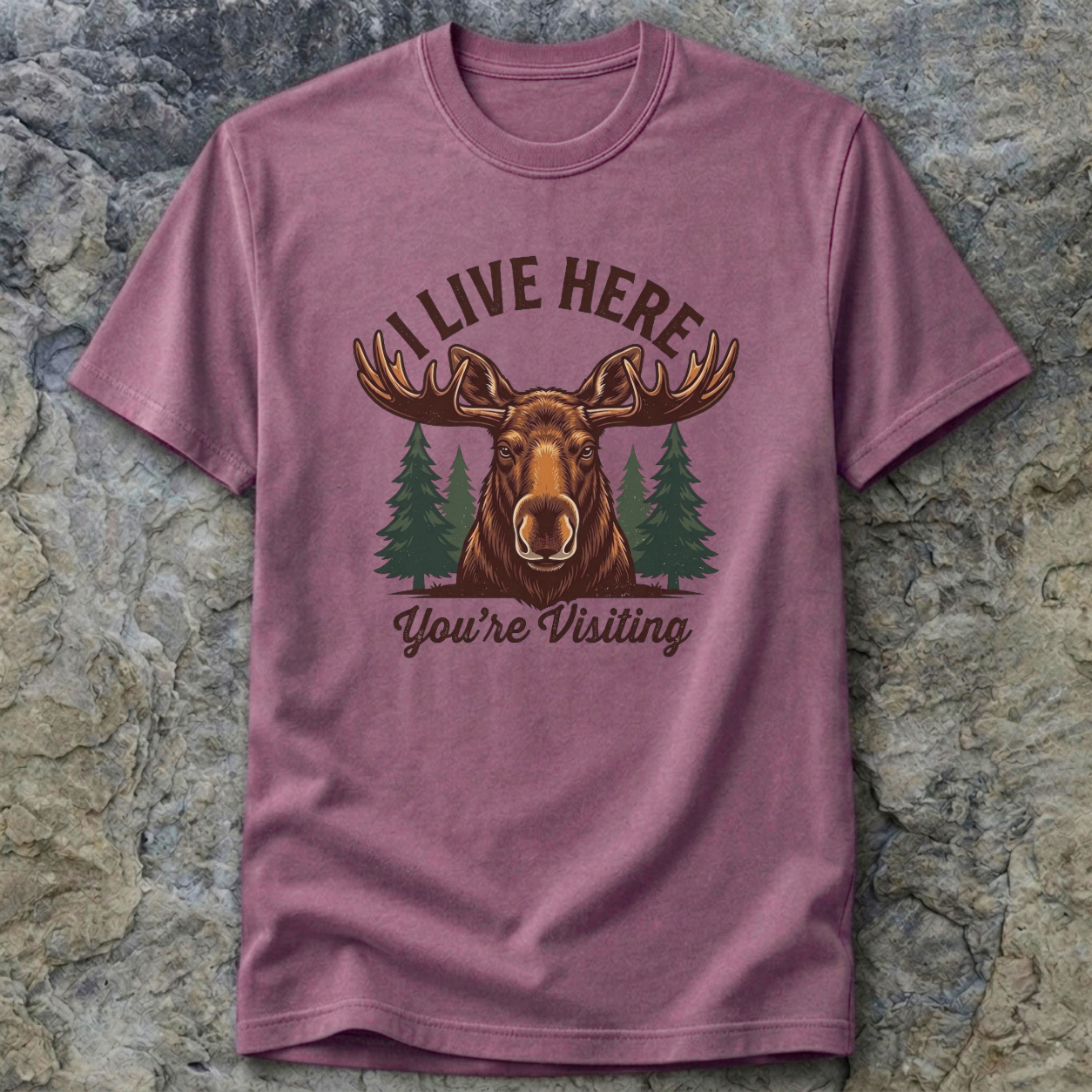 I Live Here T-Shirt