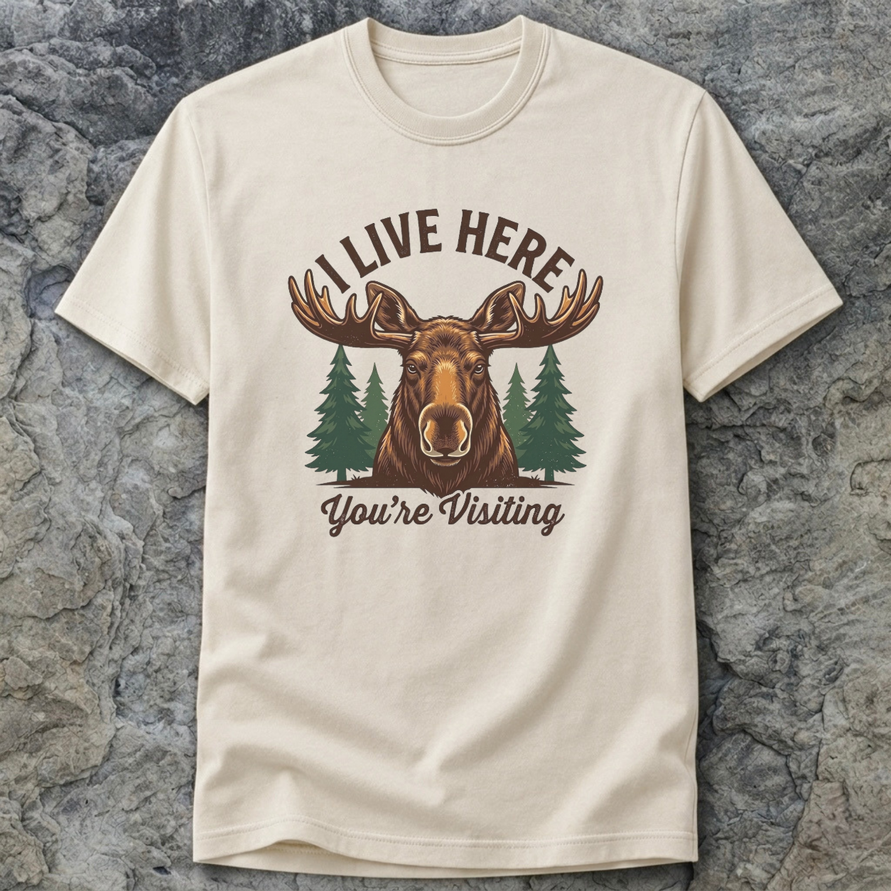 I Live Here T-Shirt