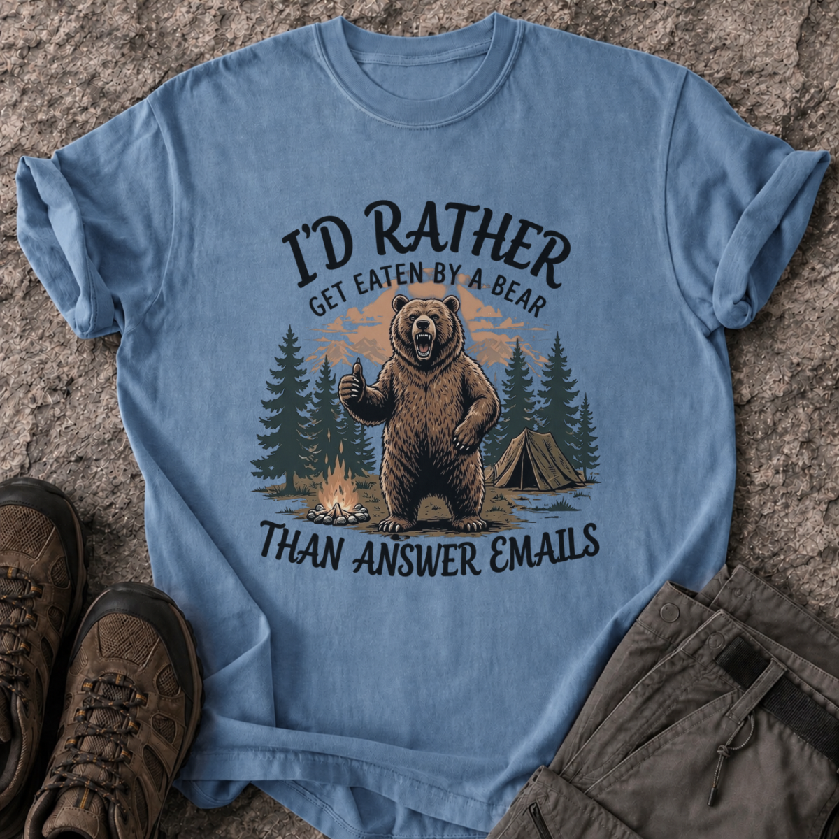 I’d Rather T-Shirt