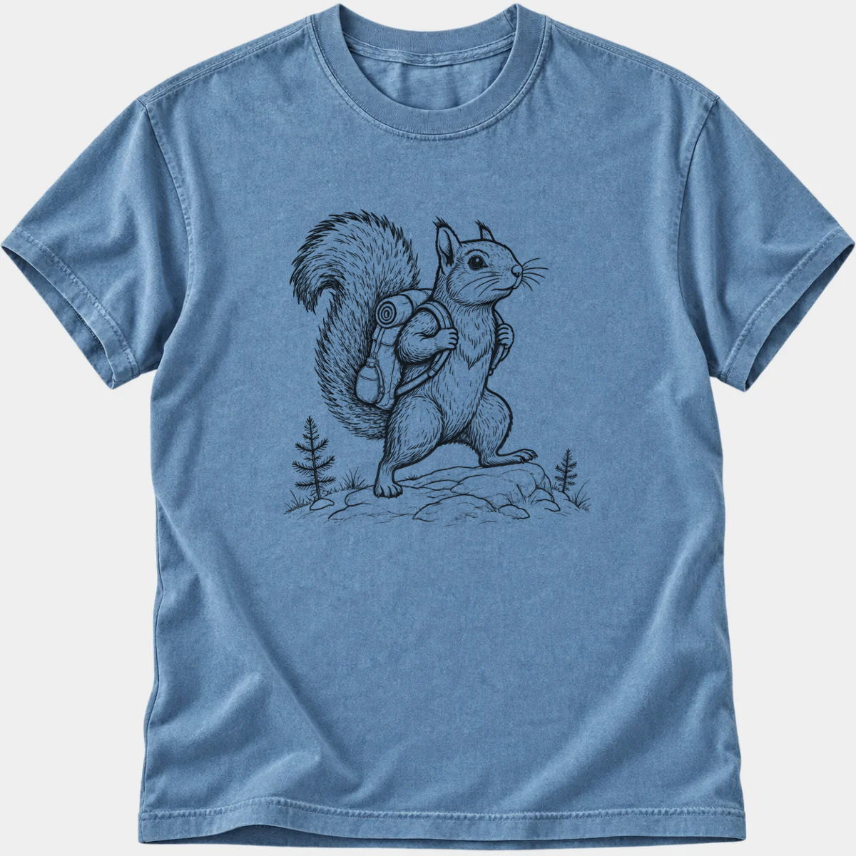 Hiking Squirrel T-Shirt