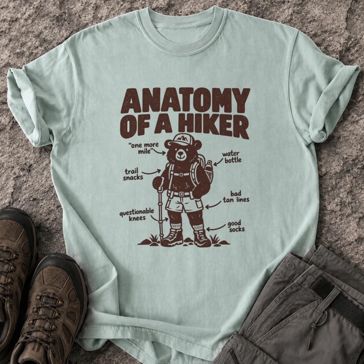 Hiker Anatomy T-Shirt