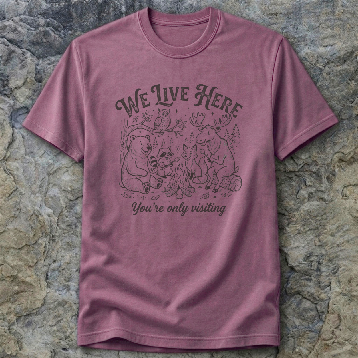 We Live Here T-Shirt