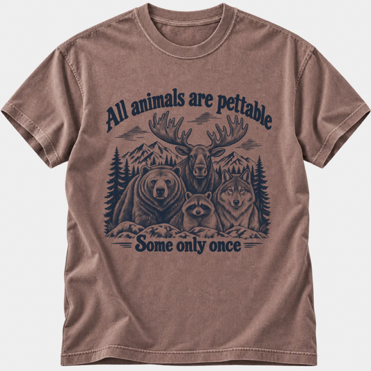 Pettable Wildlife T-Shirt