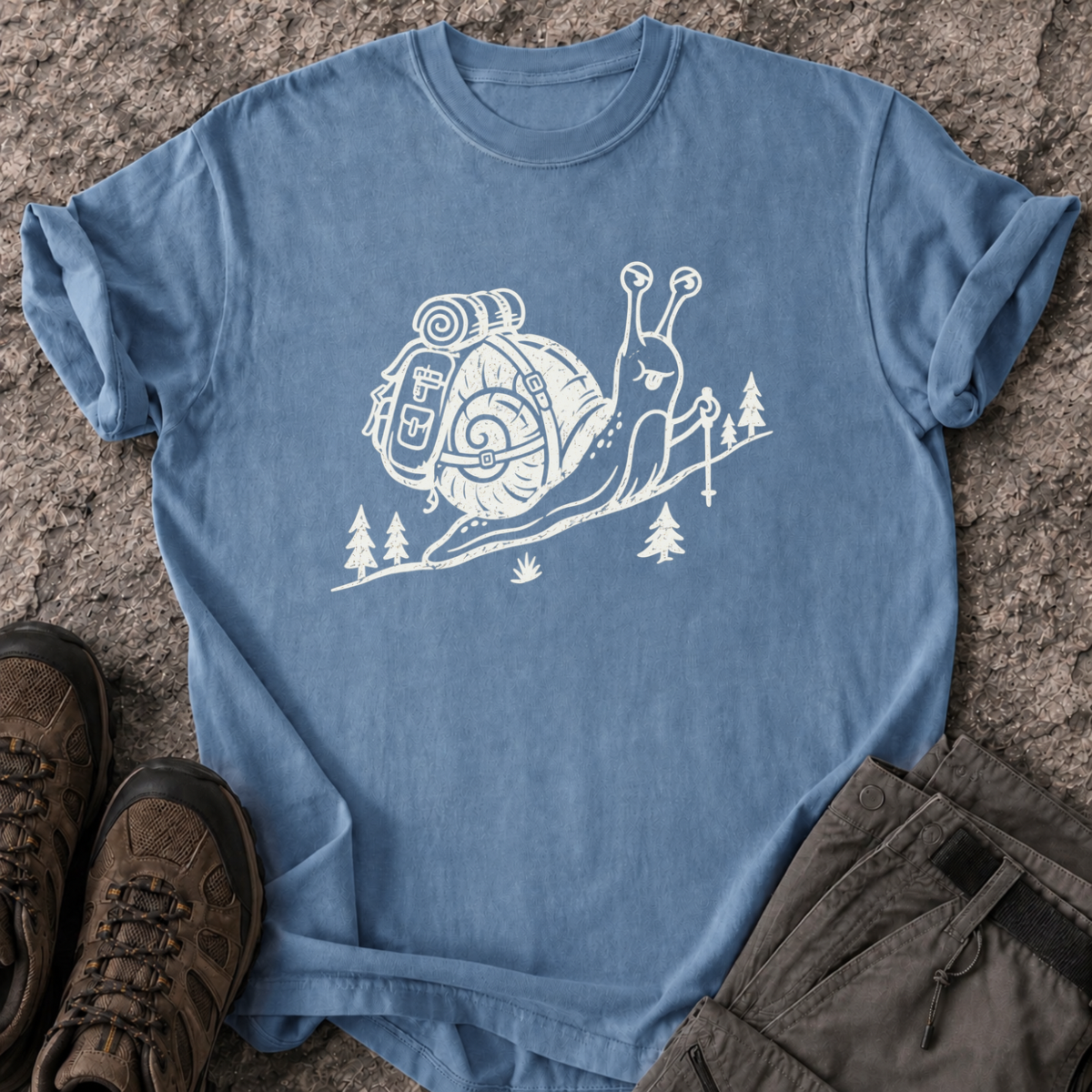 Snail Hiker T-Shirt