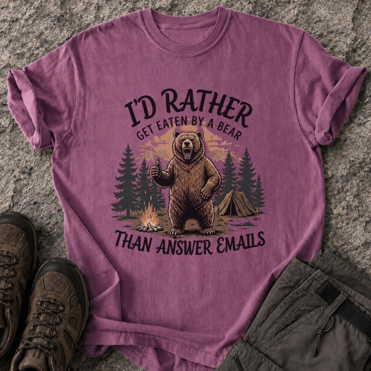 I’d Rather T-Shirt