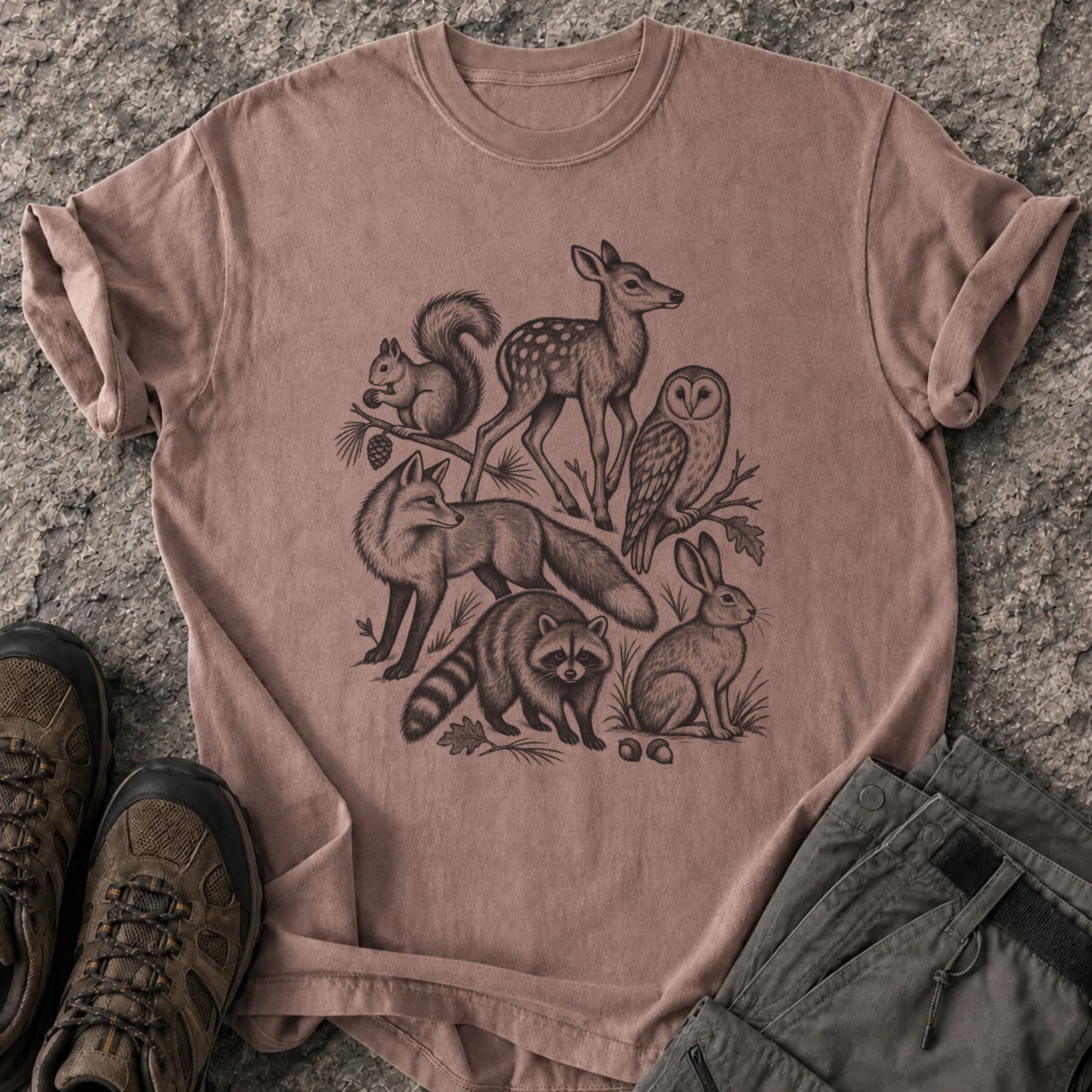 Woodland Wildlife T-Shirt