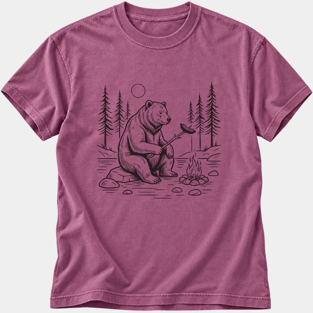 The Camping Bear T-Shirt