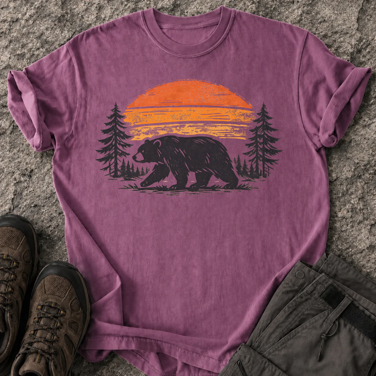 Bearly Sunset T-Shirt
